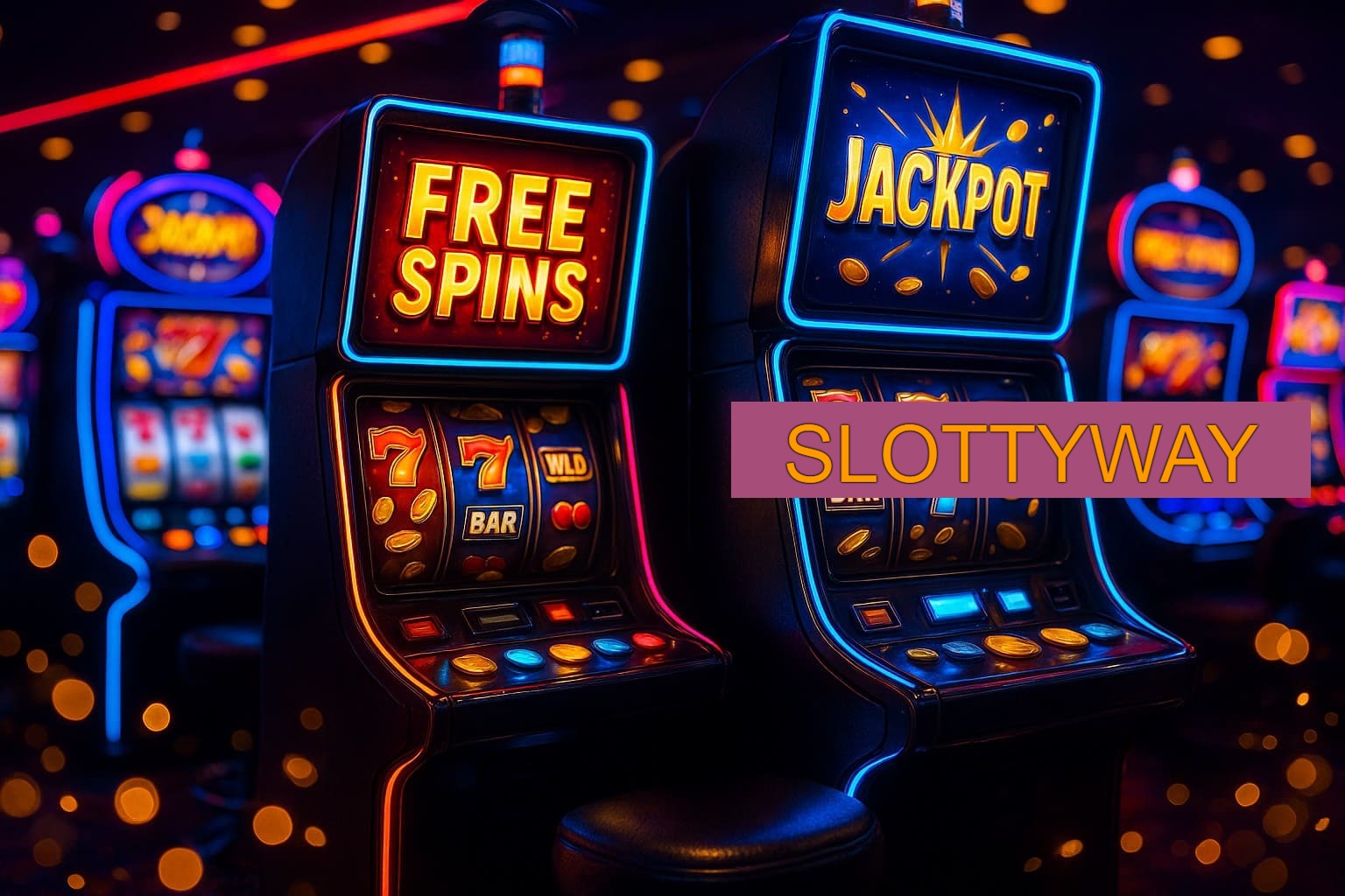 Diversos jogos de caça-níqueis